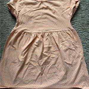 Orange Patterned Dress